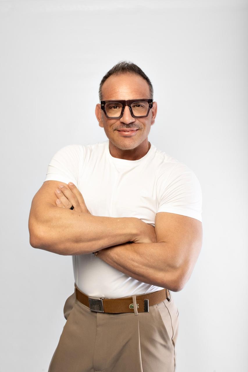 Jason Stander, optometrist, in the practice
